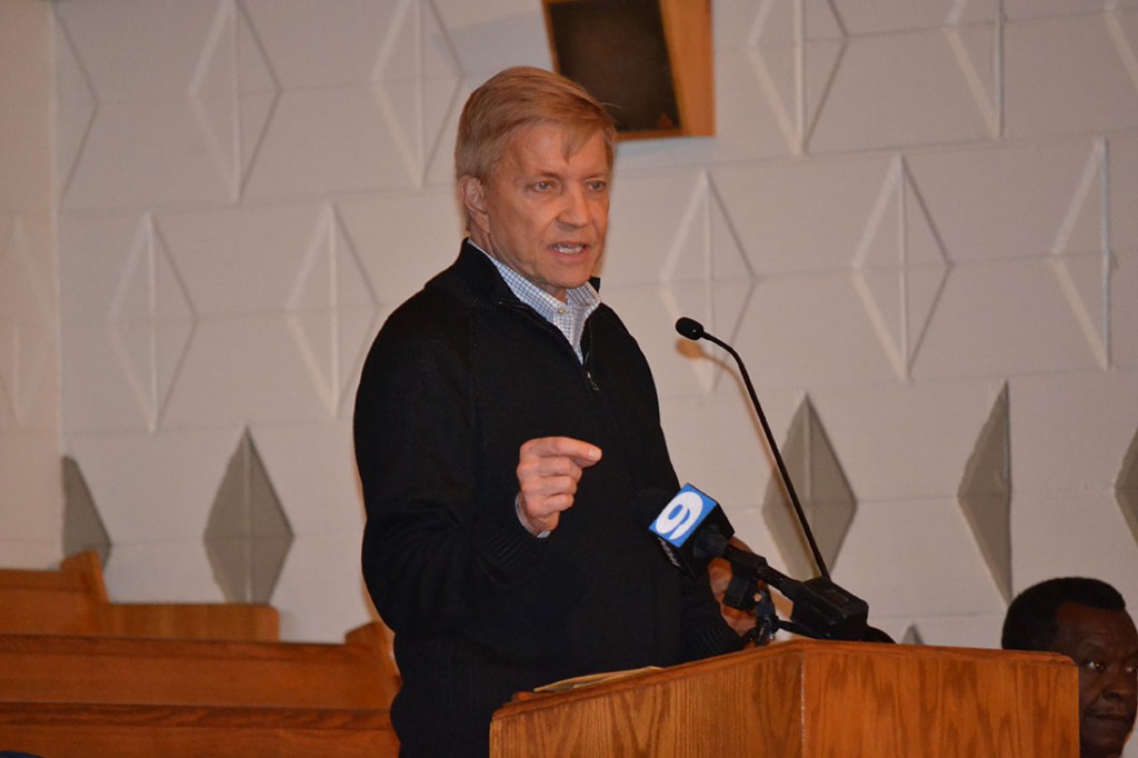 "Under this administration, we need a commitment to quality, affordable housing," said Chicago mayoral candidate Bob Fioretti during Tuesday's housing forum.