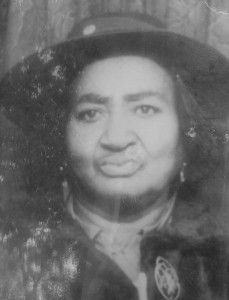 Mary Child, Minnie Wilson’s grandmother in an undated family photo. “My grandmother [was not killed], but a lot of times people got killed. My dad said their spirits weren’t rested. So they would come back because their spirit weren’t rested,” Wilson said. 