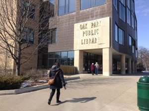 Parents met at Oak Park Public Library on March 6 to discuss options for opting out of the PARCC examination in the following week. (Taylor Mullaney / Medill)