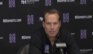 Northwestern coach Chris Collins