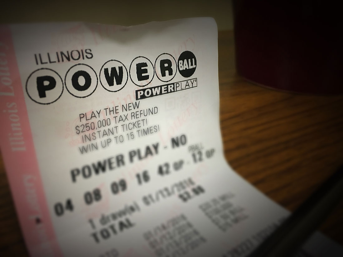 Illinois lottery ticket