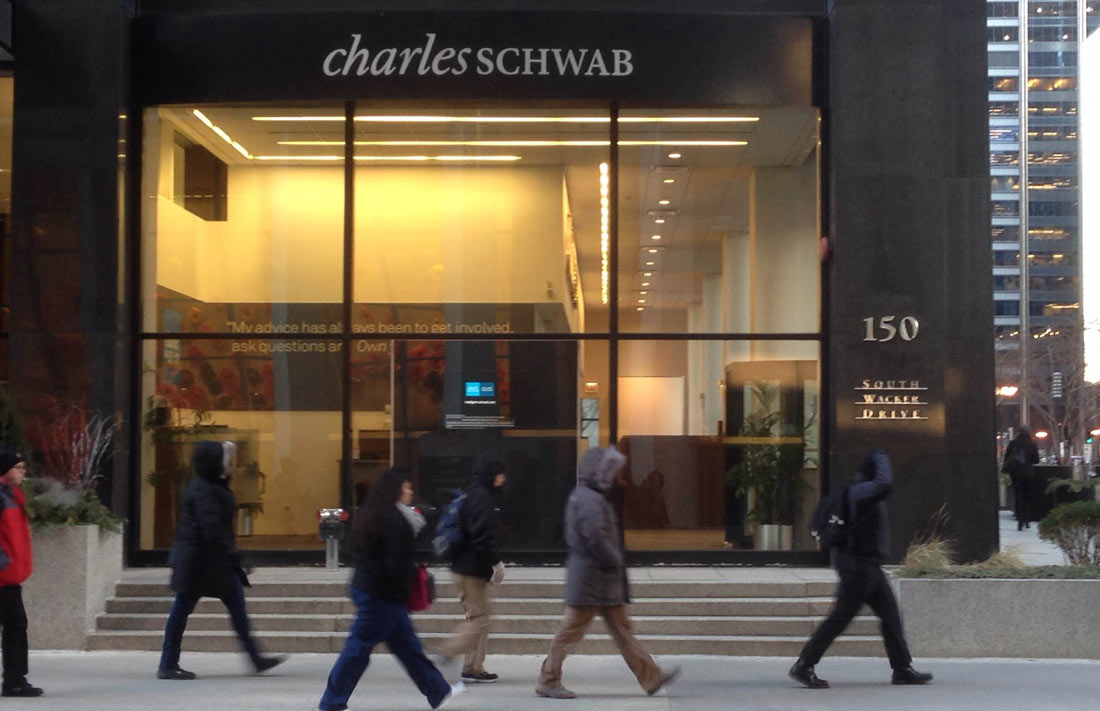 One of the Charles Schwab Chicago offices.