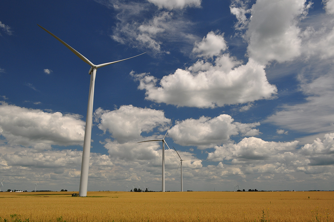 Wind Turbine in western Illinois