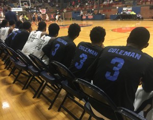 Dajae Coleman warm-up t-shirts