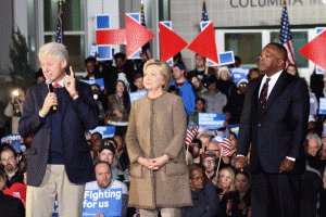 Clinton introducing Clinton