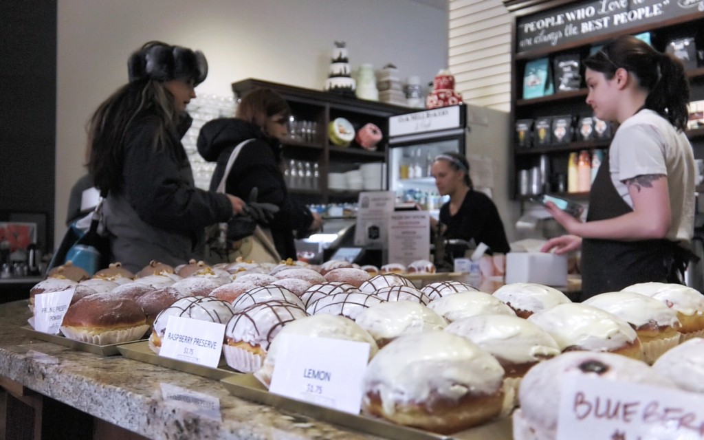 Oak Mill Bakery in Wicker Park ordered thousands of pączki for Fat Tuesday