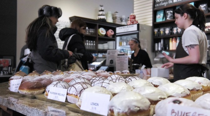Oak Mill Bakery in Wicker Park ordered thousands of pączki for Fat Tuesday