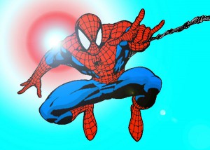 Spider-Man up to his usual tricks. (txboi001/Creative Commons)