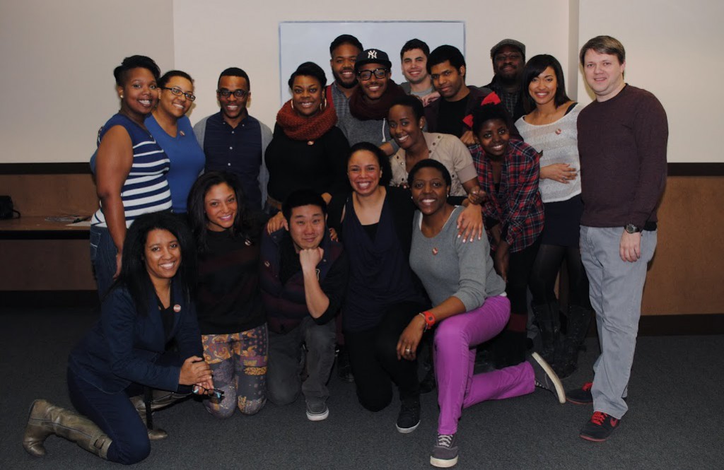 The 2014, inaugural class for The Bob Curry Fellowship poses for a photo (PHOTO COURTESY OF SECOND CITY).