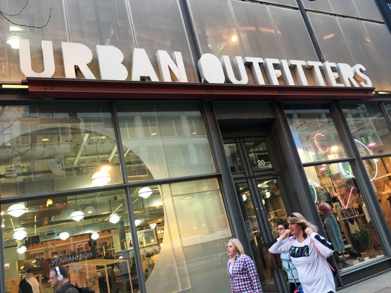 Urban Outfitters shares jump on yearend results Medill Reports Chicago