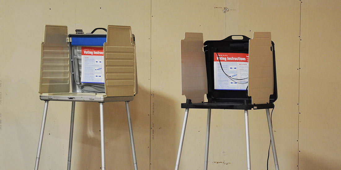 Chicago voting booth