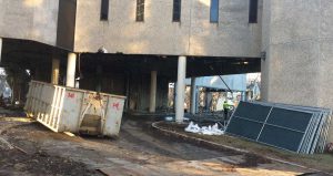 Montrose-Clarendon demolition