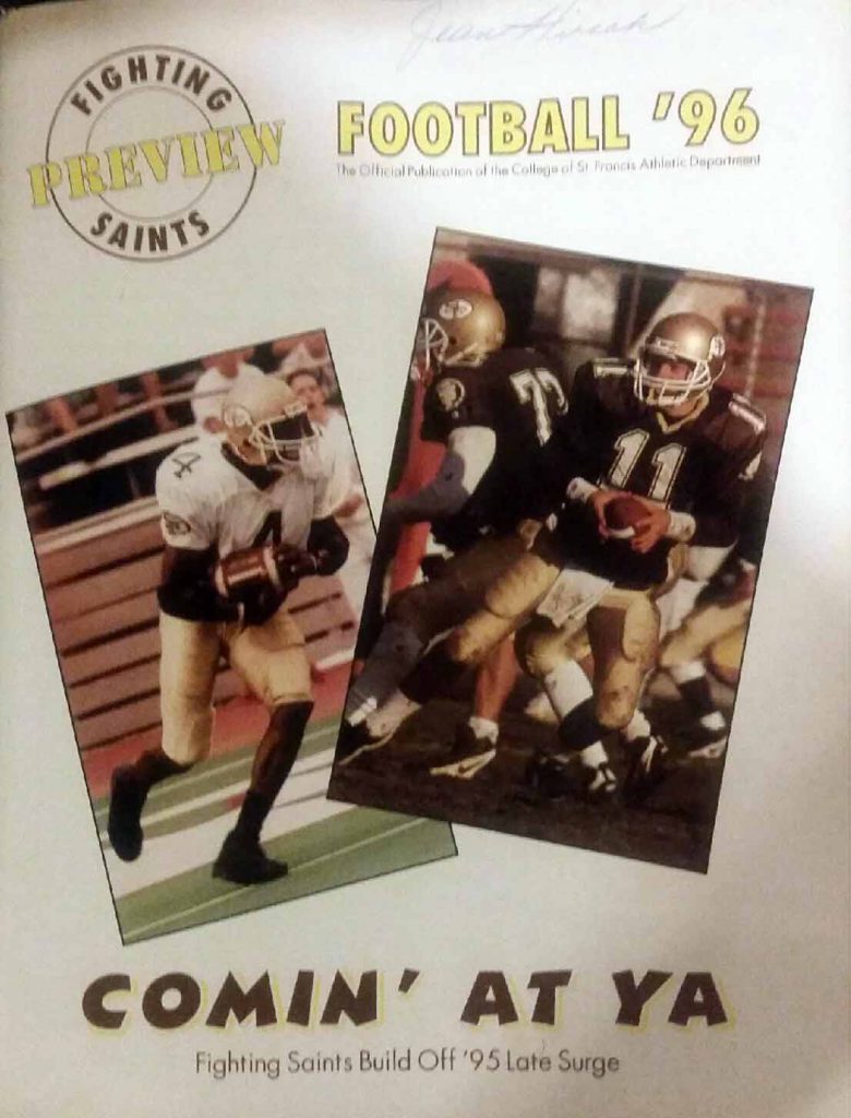 St. Francis University Football Preview '96