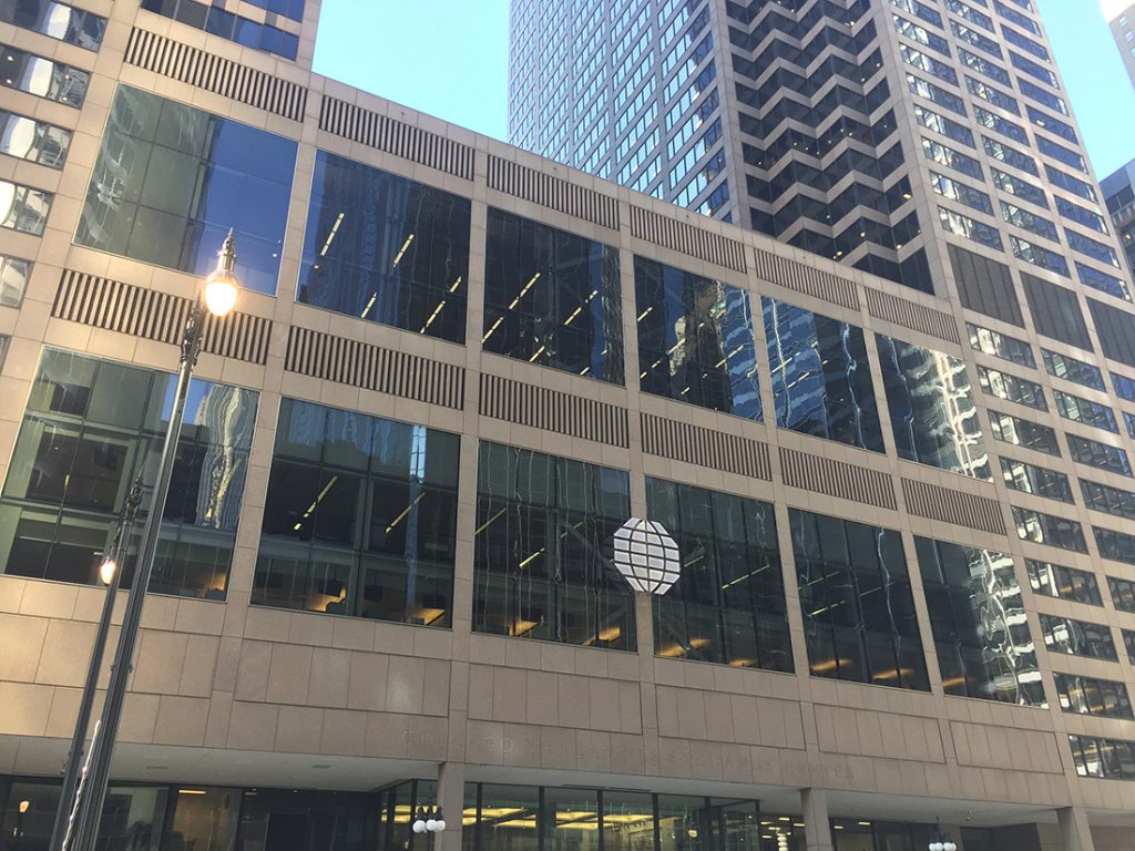 CME Group office in Chicago.