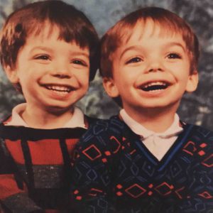 Dom and Tom as kids
