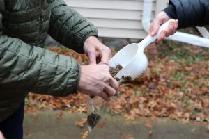 Preparing a soil sample